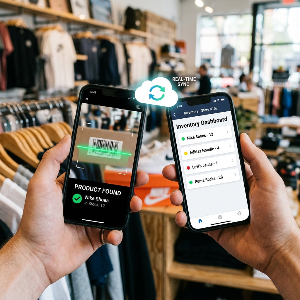 Mobile POS with Inventory Sync