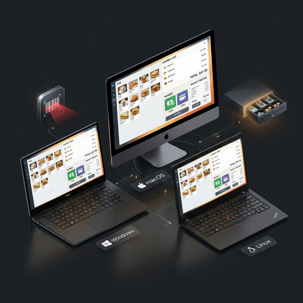 Cross-Platform POS Desktop App